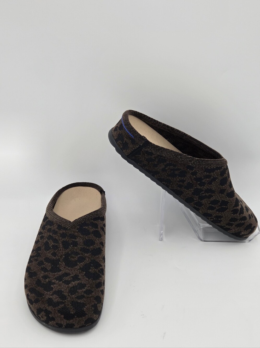 Rothy's Casual Clogs in ReVelvet Cheetah